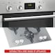 image 8 of SPARES2GO Universal Silver Control Knobs for All Makes and Models of Oven Cooker & Hob (Pack of 4)