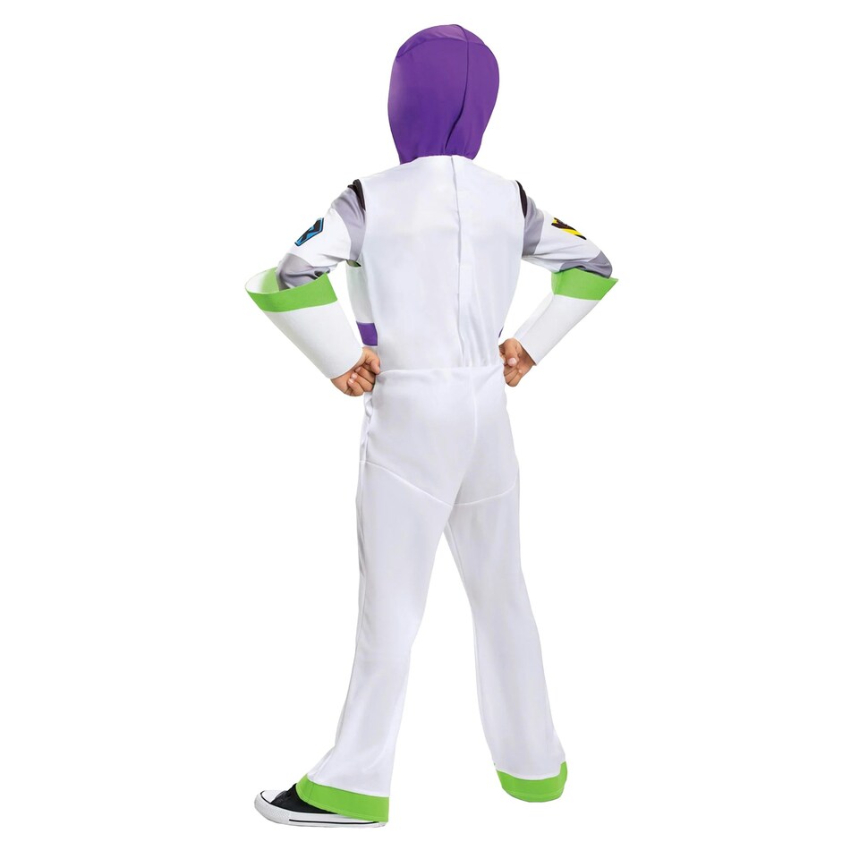 image 1 of Toy Story 4 Childrens/Kids Buzz Lightyear Costume - White/Green - 7-8 Years