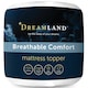 image 1 of Dreamland Breathable Comfort Mattress Topper, Double