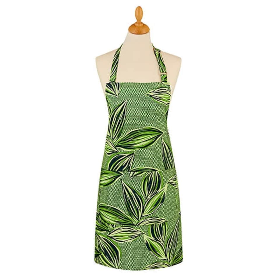 image 1 of Ulster Weavers Geo Leaves Cotton Apron
