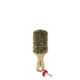 image 3 of Annie Reinforced Boar & Nylon Bristle Gold Hard Club Brush 2064