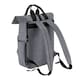 image 2 of Bagbase Roll Top Recycled Twin Handle Laptop Backpack - Grey Marl - One Size
