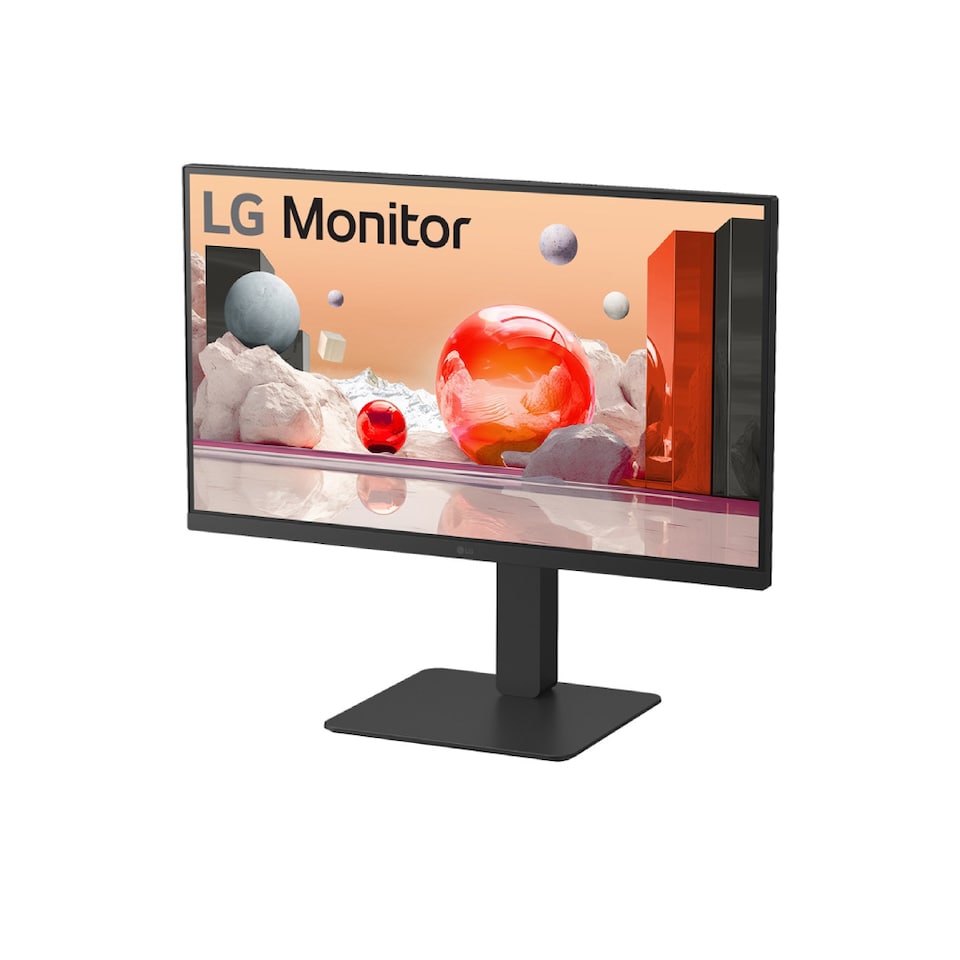 image 1 of LG 27BA650-B.AEK 27-Inch IPS Full HD 100 Hz Height Adjustable Built in Speakers USB-