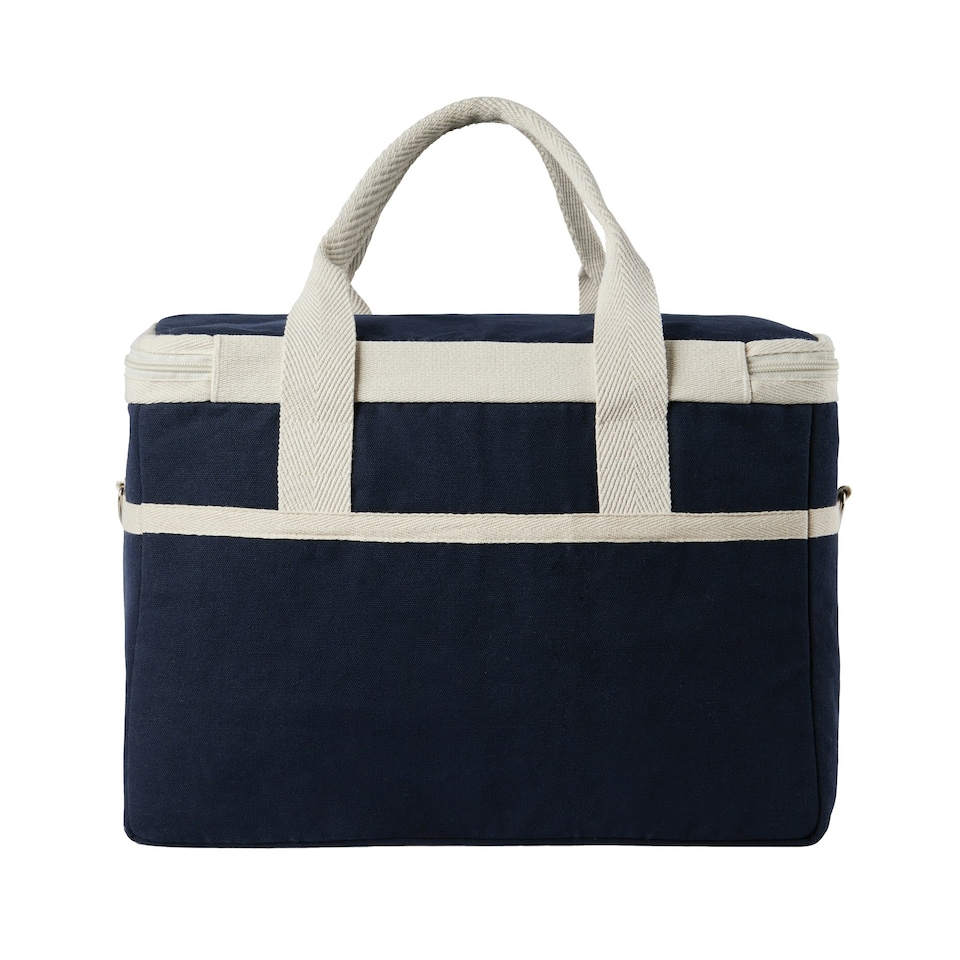 image 1 of Vinga Volonne Aware 18L Recycled Canvas Cooler Bag - Blue - 21cm x 28cm x 39cm Blue | 21cm x 28cm x 39cm