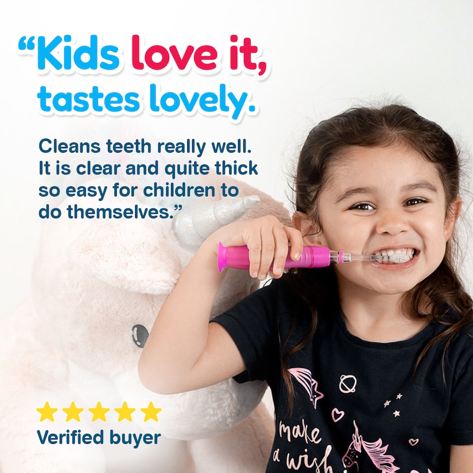 image 1 of Natural Strawberry Kids Toothpaste