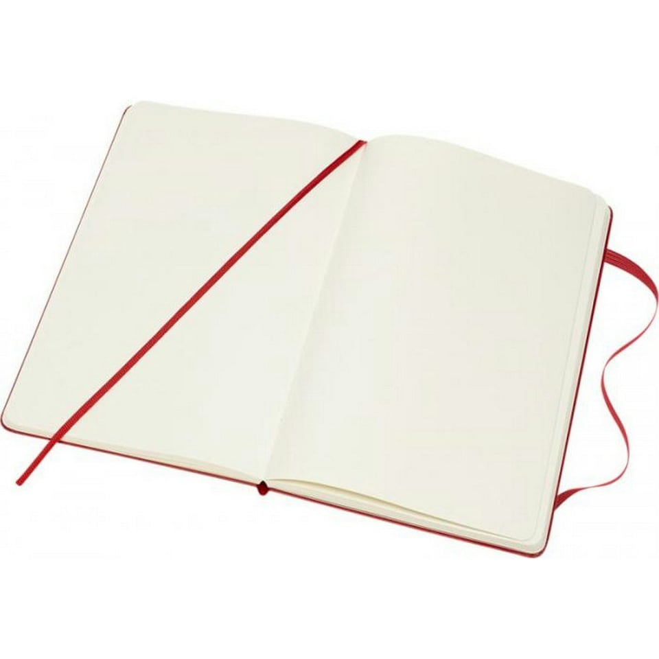 image 1 of Moleskine Classic L Hard Cover Notebook - Scarlet Red - One Size