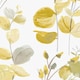 image 4 of Fresco Watercolour Leaves Ochre Wallpaper | Yellow | Yellow | 10m Length x 52cm Width