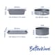 image 8 of BetterWare Essentials Non-Stick 8 Piece Baking Set
