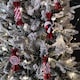 image 6 of Pack of 5 15cm Red & White Candy Stripe Sweet Shatterproof Christmas Decoration