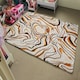image 4 of Warm toned liquid marble (Rug) Multi | Medium: 80x150cm