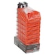 image 2 of Stackable Tool Storage Bins Workshop Garage Modular Organiser & Wall Mounts | Orange | Orange | 8