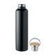 image 2 of MidOcean Helsinki Large Double Wall 1L Flask - Black - One Size | Black | One Size