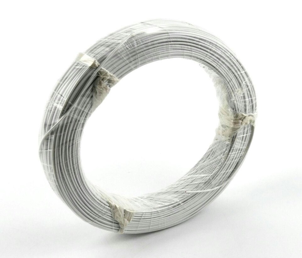image 1 of Gaugemaster Electric White Wire (7 x 0.2mm) 100m