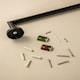 image 4 of Cosmic TOALLERO Towel Wall Mounted Rail with Chrome Stainless Steel Finish 60 cm