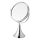 image 3 of Showerdrape Panos 3x Magnifying Chrome Makeup Vanity Mirror | Silver | 1