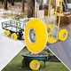 image 2 of 10' Pneumatic Sack Truck Trolley Wheel Barrow Tyre Trolley Replacement