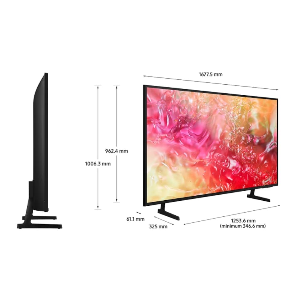 image 1 of Samsung UE75DU7100 75" DU7100 4K LED Smart TV