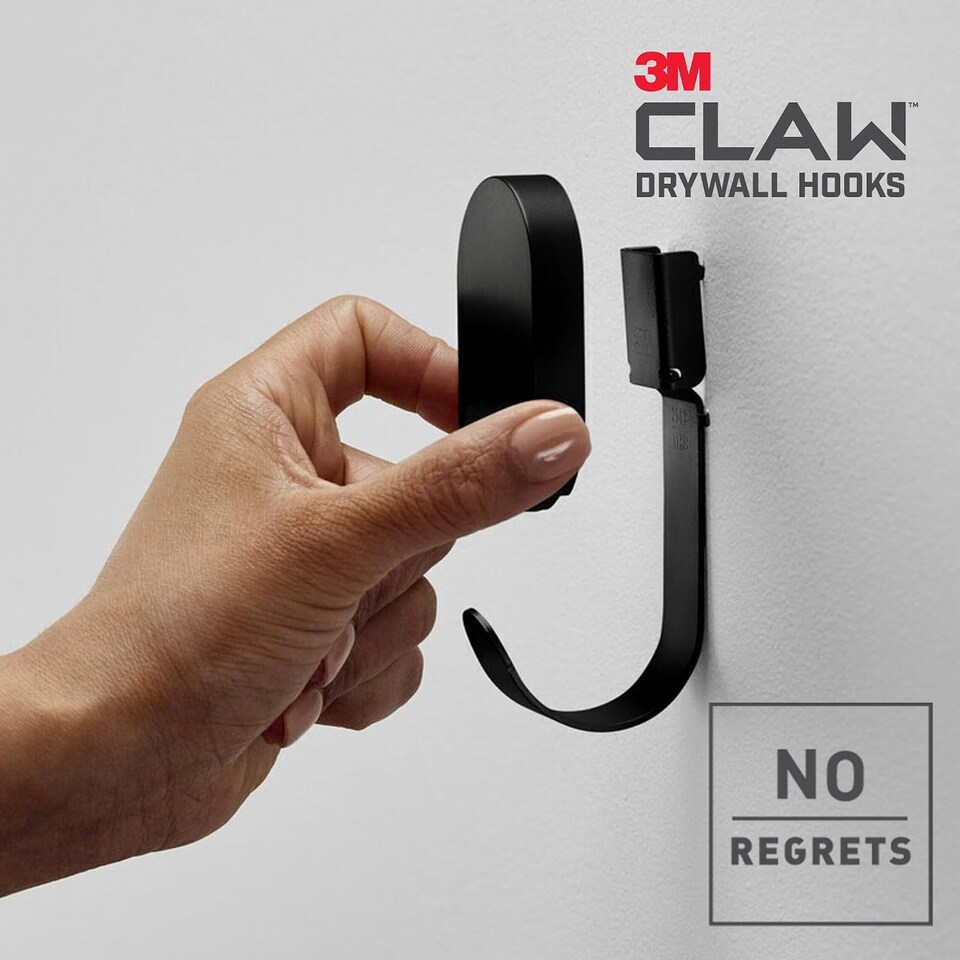 image 1 of 3M CLAW Plasterboard Hook, Holds up to 7 kg
