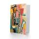 image 2 of Abstract Jazz Music Saxophone Player Man Him Birthday Card