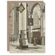 image 1 of Cornelis Ploos van Amstel Gothic Church Interior Art Greeting Card