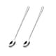 image 2 of Just The Thing Pack Of 2 Stainless Steel Ice Cream Spoons