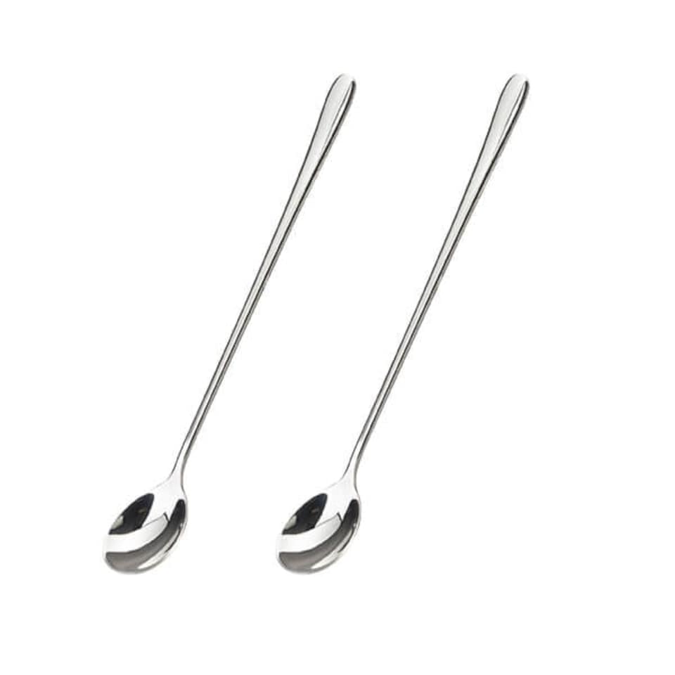 image 1 of Just The Thing Pack Of 2 Stainless Steel Ice Cream Spoons