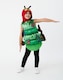 image 2 of Officially Licensed The Very Hungry Caterpillar Unisex Kids Deluxe Costume - World Book Day, Dress-Up, and Fancy Dress - Ages 2-6 | Green | Green | 2-3 years