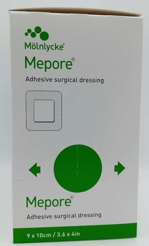 image 1 of Mepore 9cm x 10cm Box of 50 Adhesive Dressings