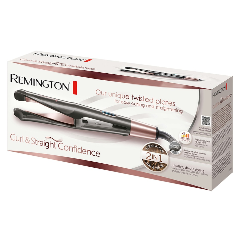 image 1 of Remington S6606 Curl & Straight Straightener