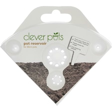 Clever Pots Plant Pot Reservoir Reduces Water Waste 30Cm