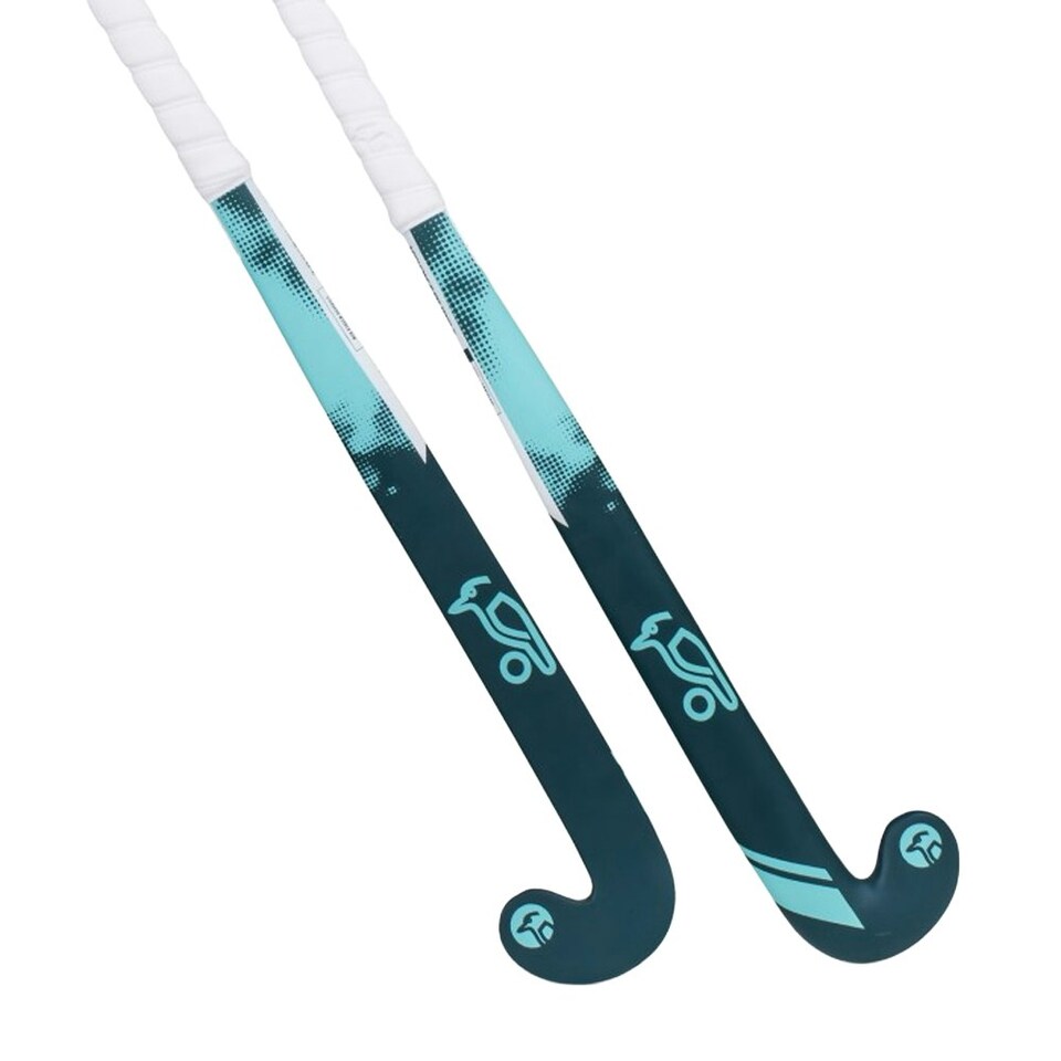 image 1 of Kookaburra Nocturne Hockey Stick - White/Black/Blue - 28in