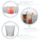 image 2 of Duralex Prisme Drinking Glasses - 220ml Tumblers for Water, Juice - Clear - Pack of 6 Clear