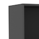 image 8 of Wide 4-Tier Bookcase Grey | Unit Colour: Grey