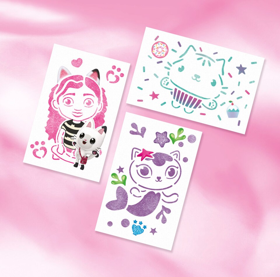 image 1 of Totum Gabby’s Dollhouse 2 in 1 Craft Set