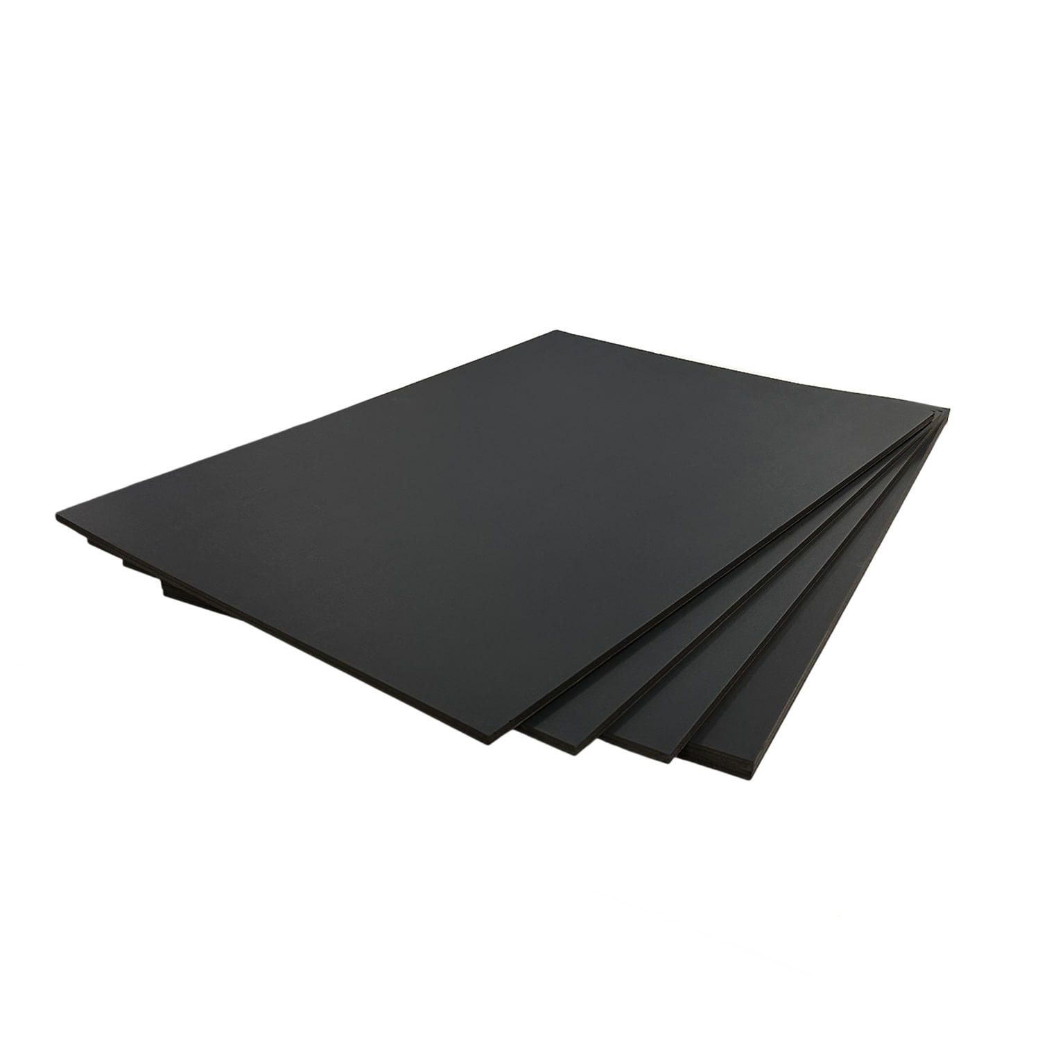 Pack of 5 A1 10mm Black Foam Boards with Core â 594 x 841mm