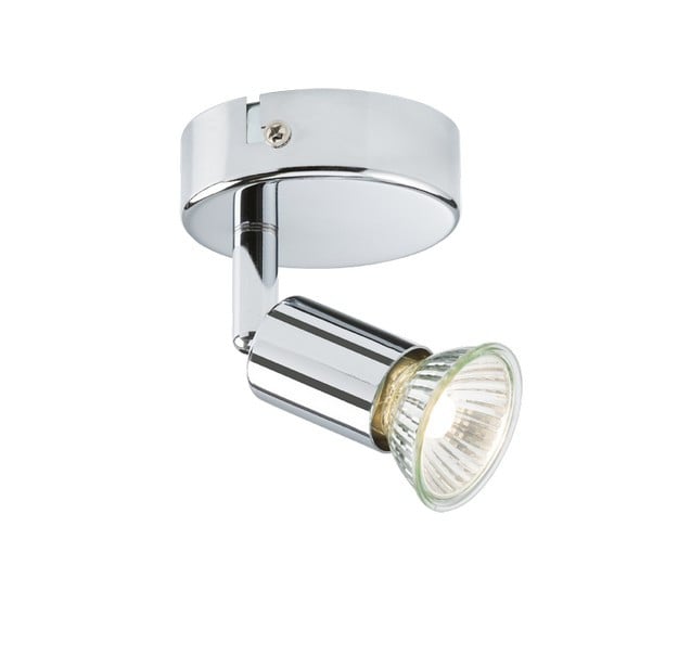 Netlighting Single Spotlight Chrome 230V GU10 in Grey
