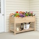 image 3 of Yaheetech 80 cm H Wooden Raised Garden Bed-Wood