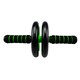 image 1 of Urban Fitness Equipment Ab Roller - Black/Green - One Size