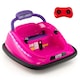 image 1 of COSTWAY Kids Ride-On Bumper Car 12V Electric Car Pink