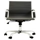 image 3 of Interiors by Premier Brent Black Low Back Home Office Chair
