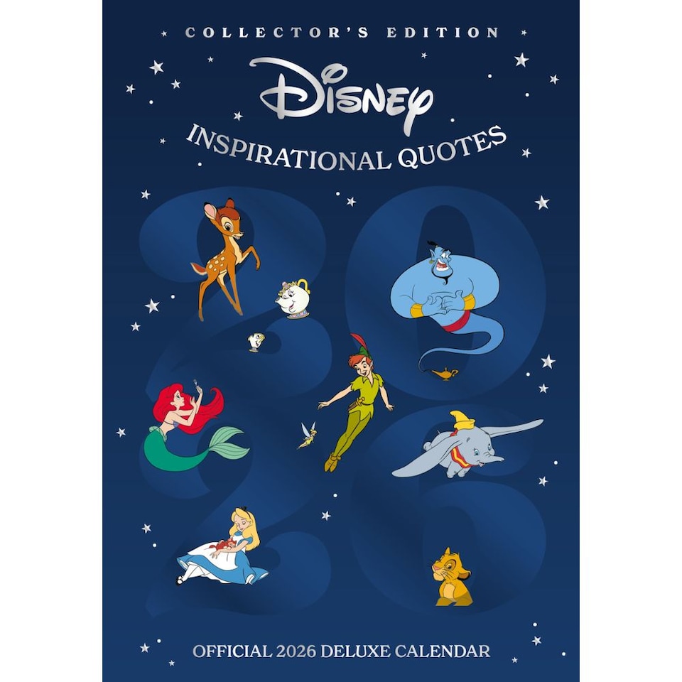 DISNEY CLASSICS (QUOTES) 2026 A3 DELUXE CALENDAR
