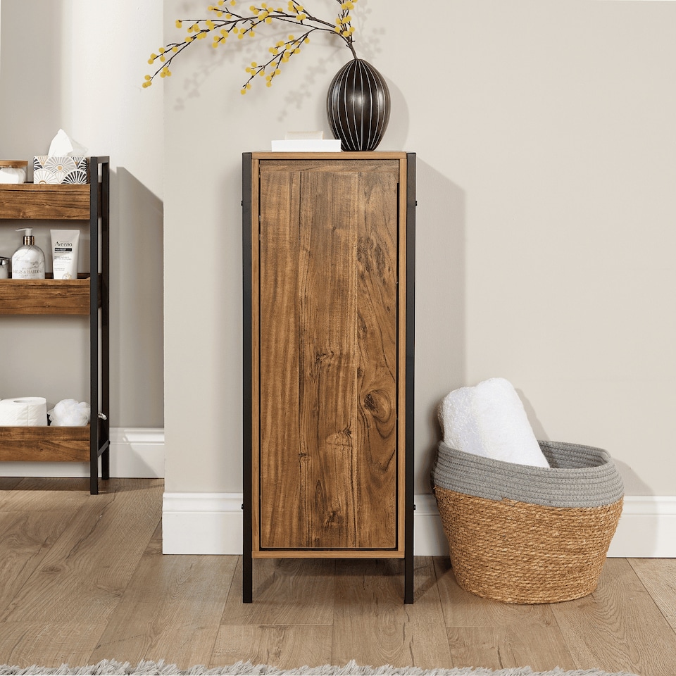 image 1 of Locastra Bathroom 3 Tier Floor Cabinet Storage Organiser Frame Modern