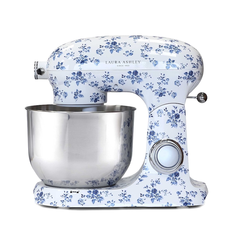 image 1 of Laura Ashley China Rose 1800W Stand Mixer with 6 Speed Settings