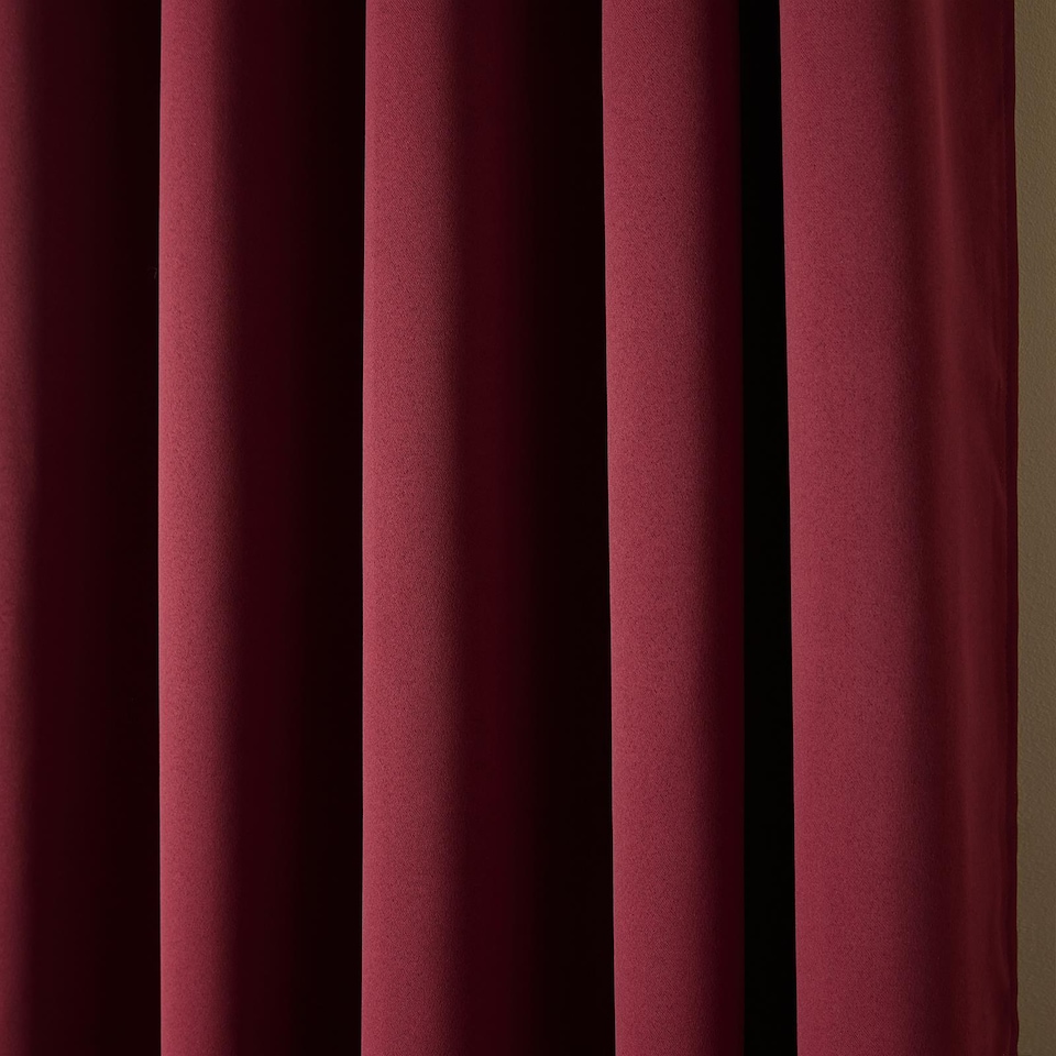 image 1 of OHS Essentials Eyelet Blackout Thermal Curtain Pair - 66x54 inch