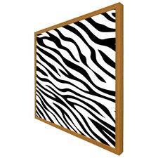 Zebra print (Picture Frame) Brown | Oak | L