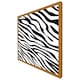 image 1 of Zebra print (Picture Frame) Brown | Oak | L