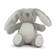 Mumbles Bunny Keyring - Grey - One Size