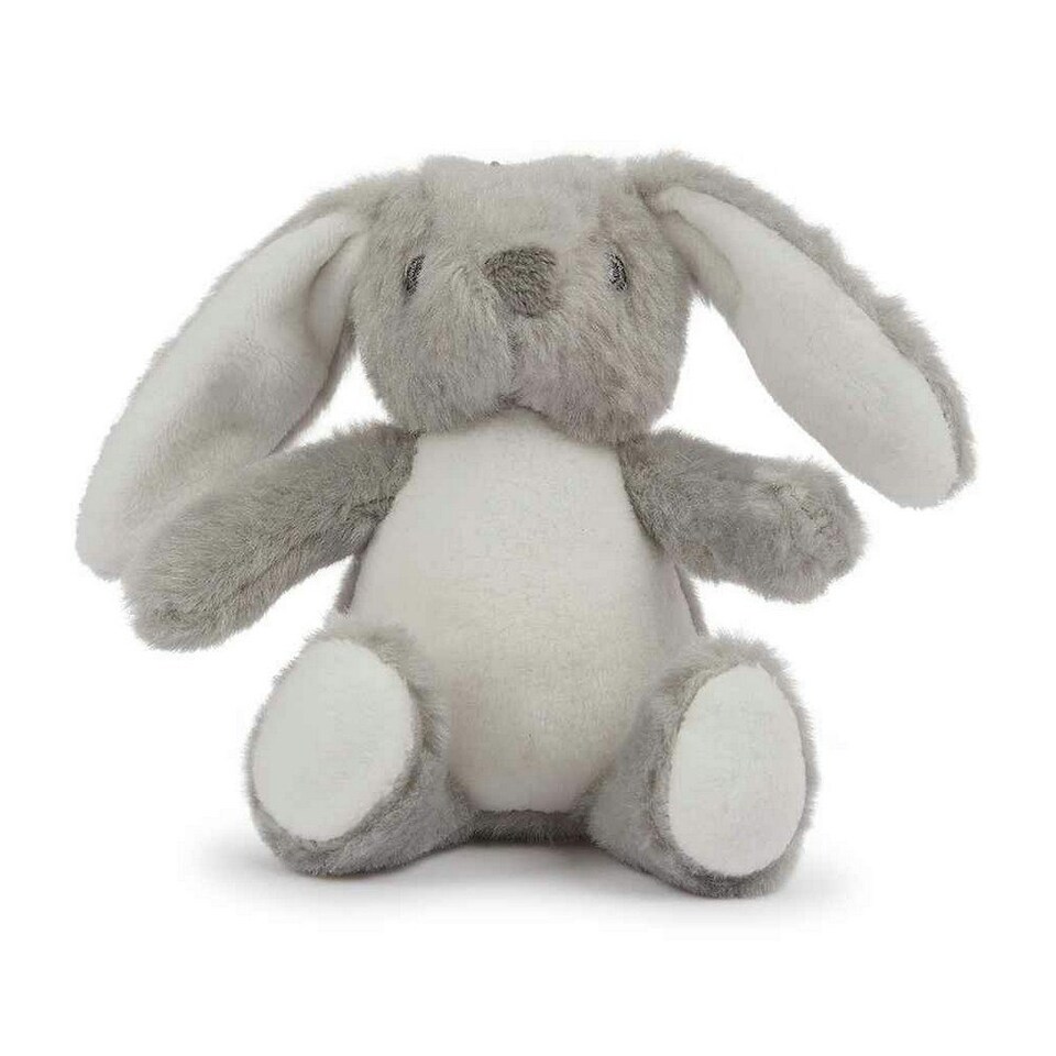 image 1 of Mumbles Bunny Keyring - Grey - One Size
