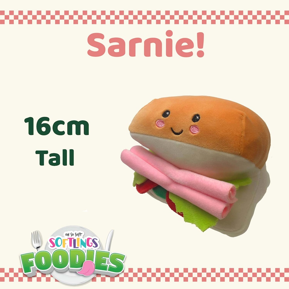 image 1 of vfm-estore food-themed plush soft toy - cuddly fluffy stuffed toy