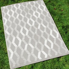 Fusion Rico Outdoor Outdoor Rug Grey